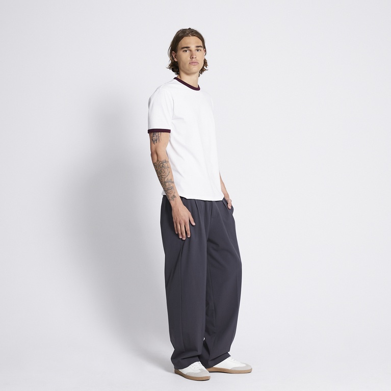 Wide dress pants "Albie" Dark Grey